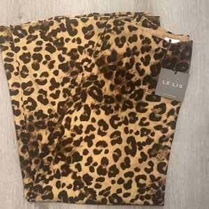 Le Lis Animal Print Skirt New With Tags